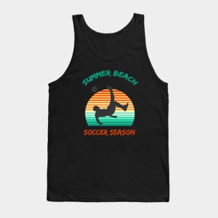 Summer Beach Soccer Season Tank Top